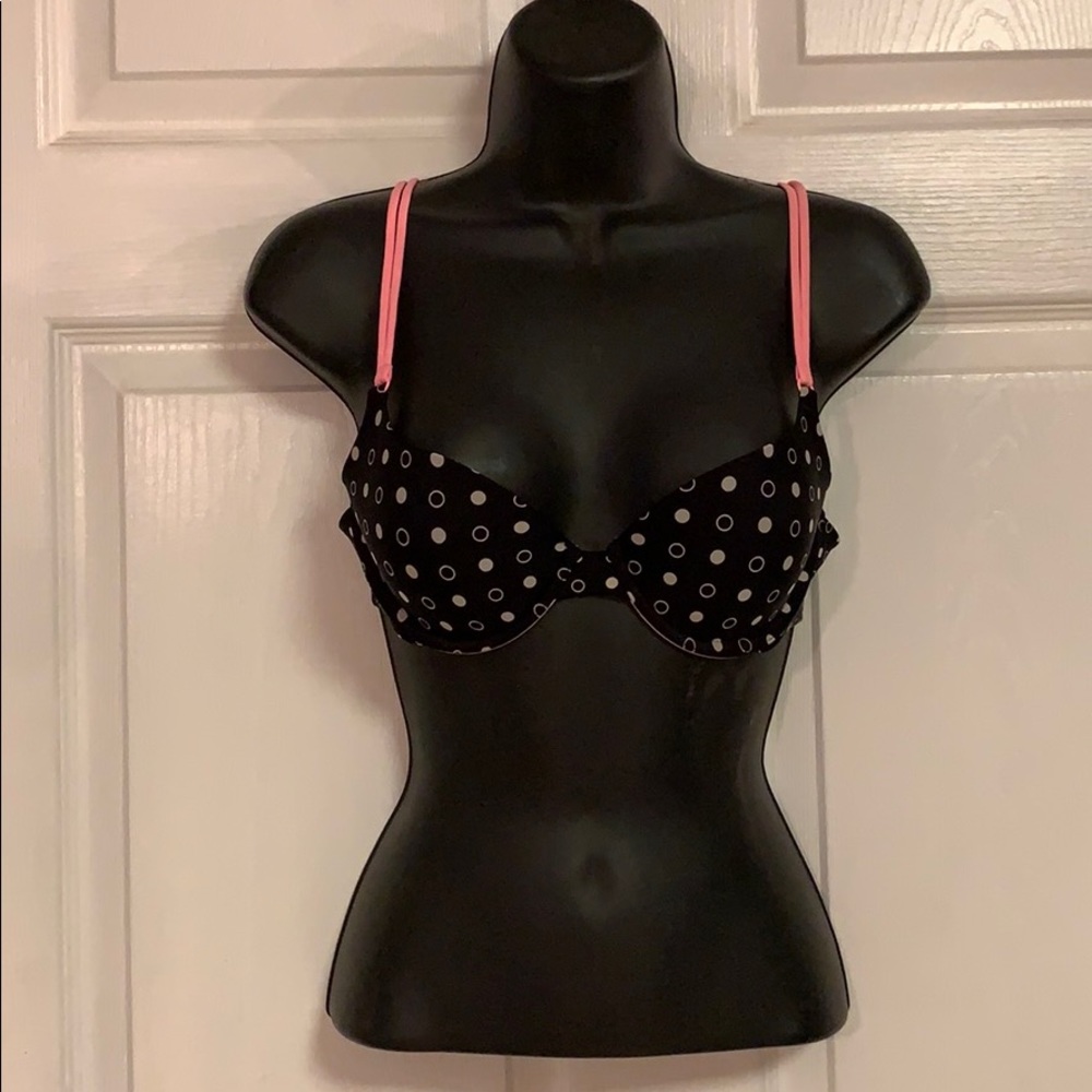 VICTORIAS SECRET size 34B DEMI FIT black bra